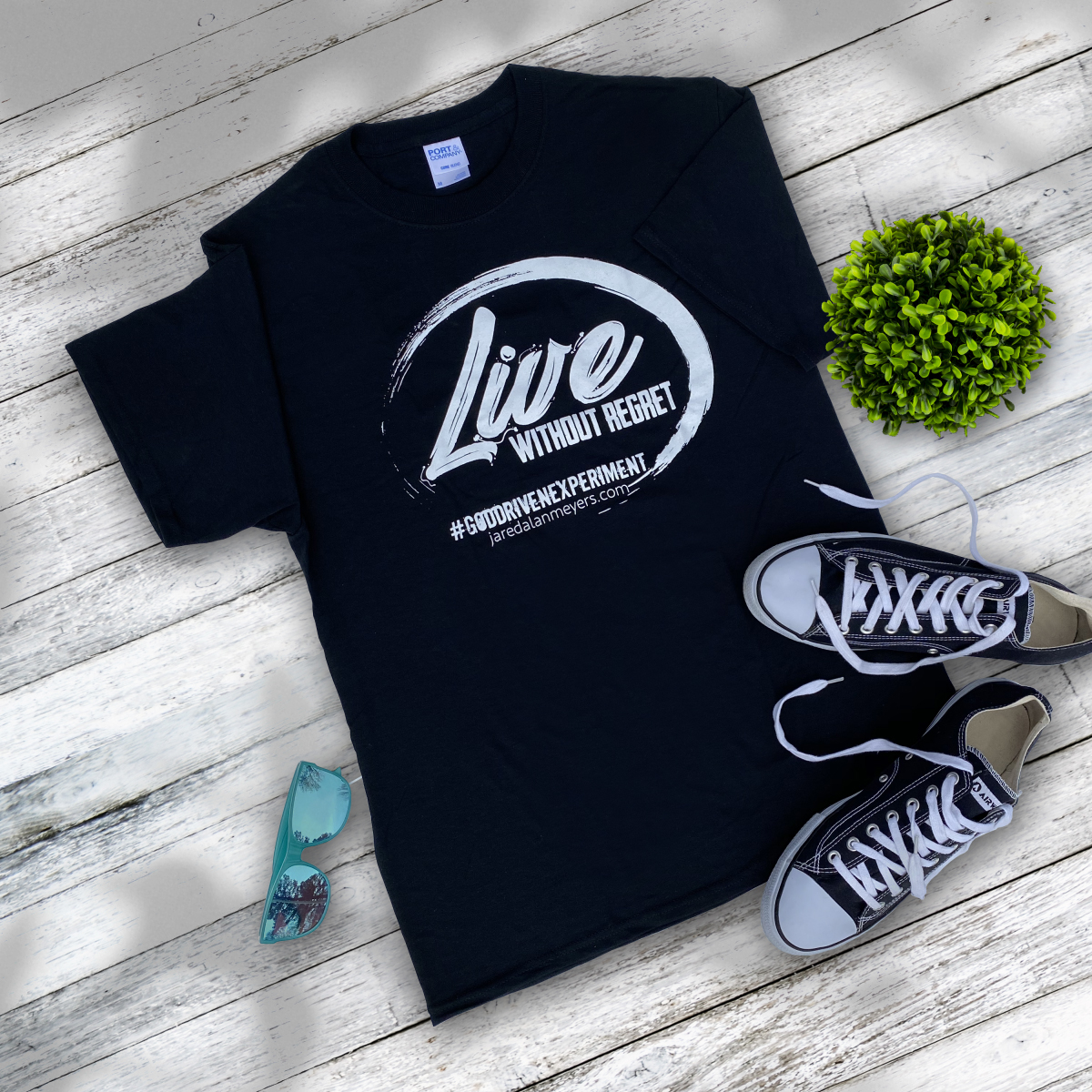 Jared Alan Meyers | Live Without Regret T-Shirt